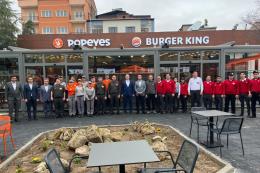 Burger King ve Popeyes yeni restoranları ile Burdur Müze Park’ta 